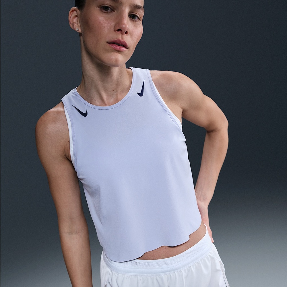 Nike AeroSwift Women's Dri-FIT ADV Cropped Running Tank Top large